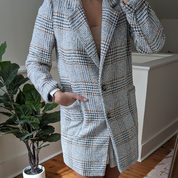 Tweed dynamic blazer jacket - Picture 2 of 2
